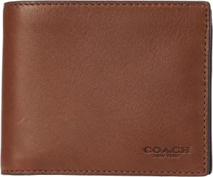 3-in-1 Wallet in Sport Calf COACH, Saddle