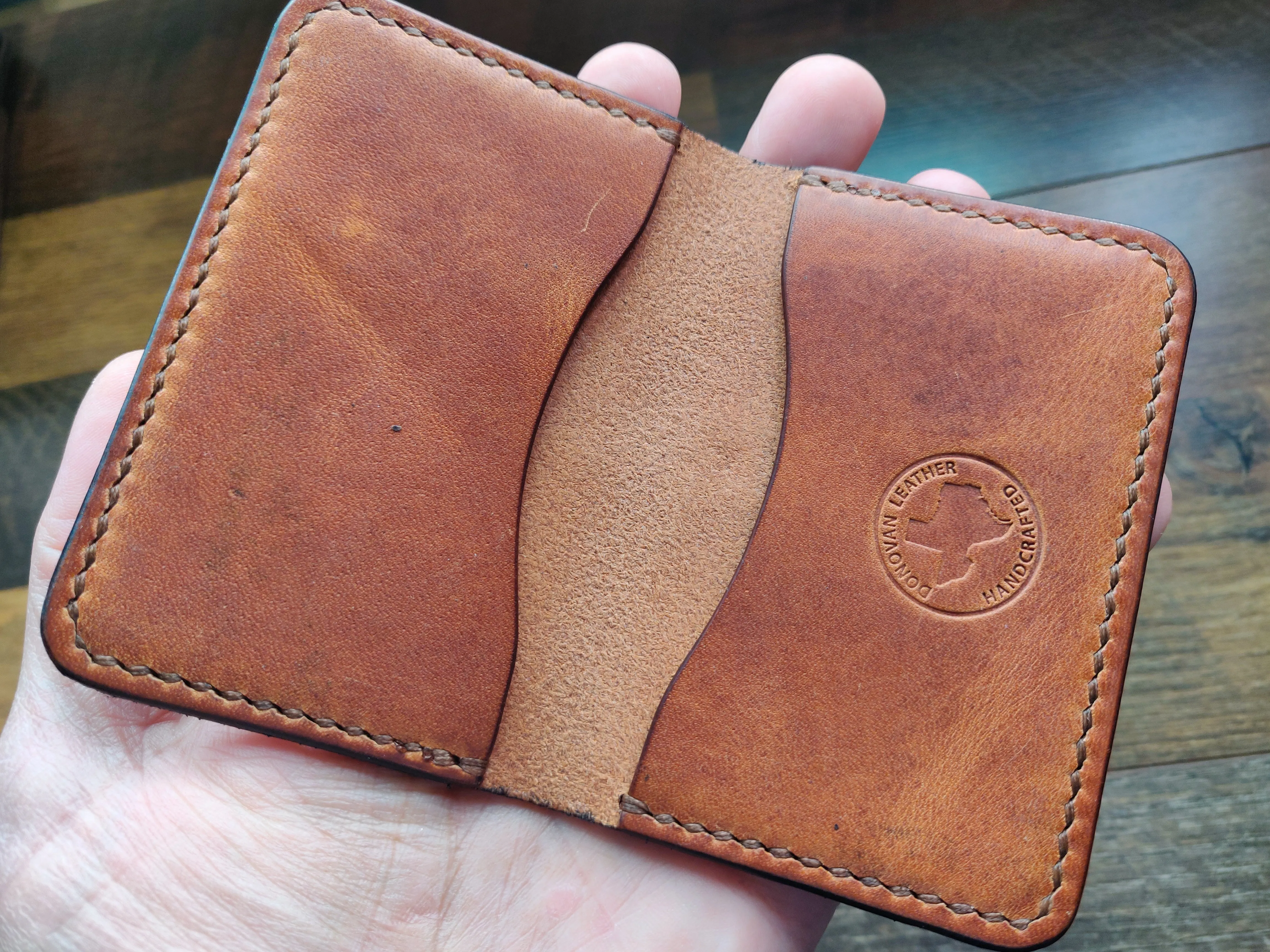 4 Slot Wallet - English Tan