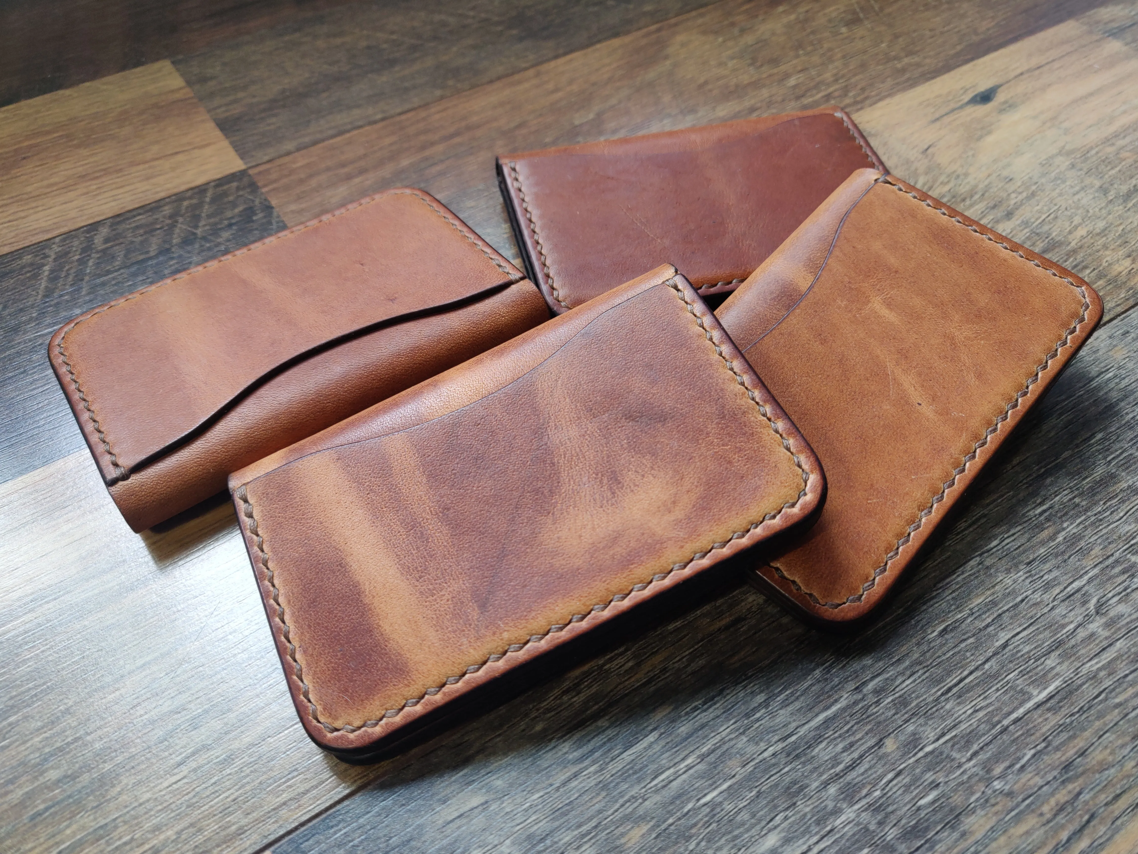 4 Slot Wallet - English Tan