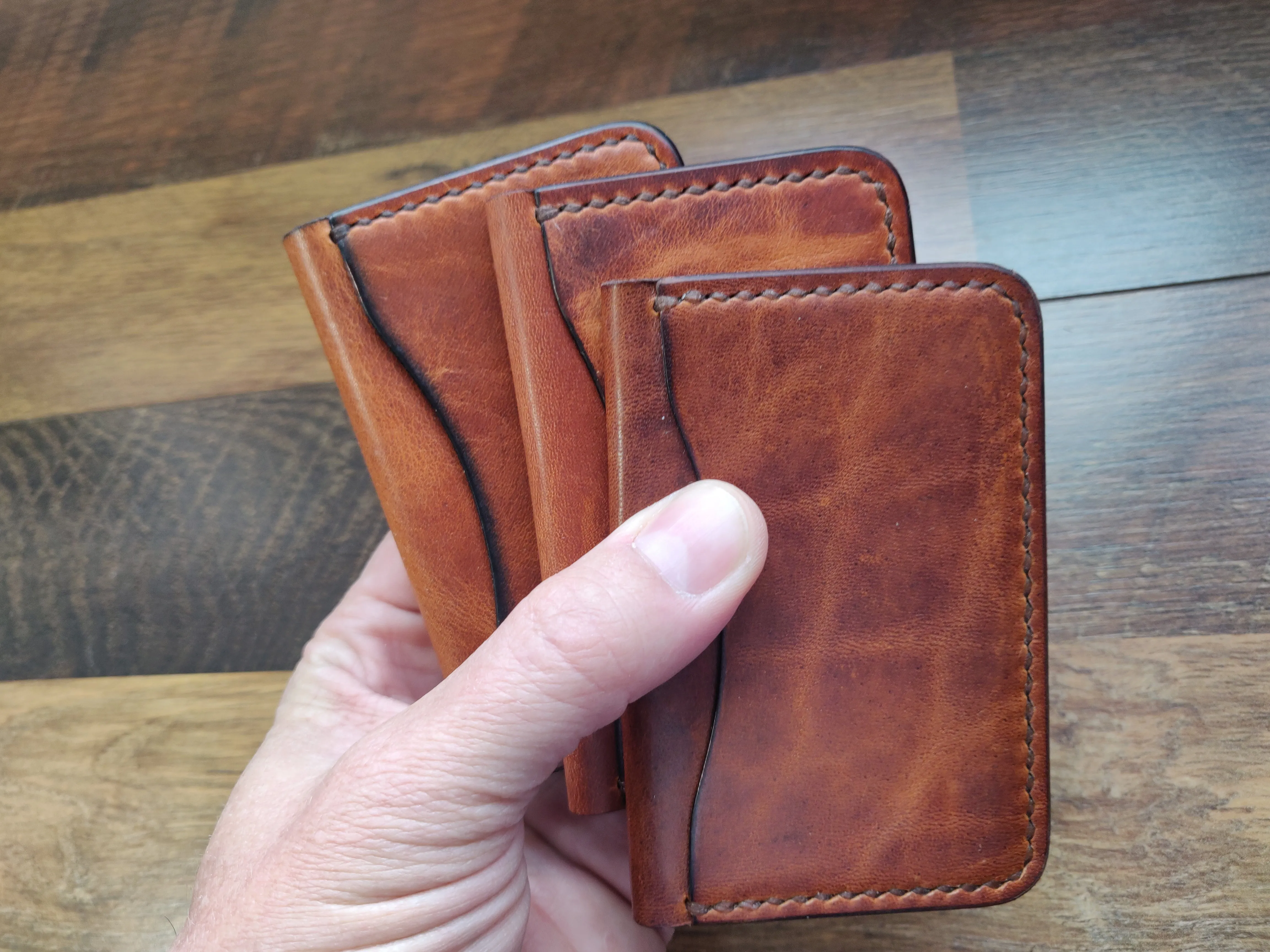 4 Slot Wallet - English Tan