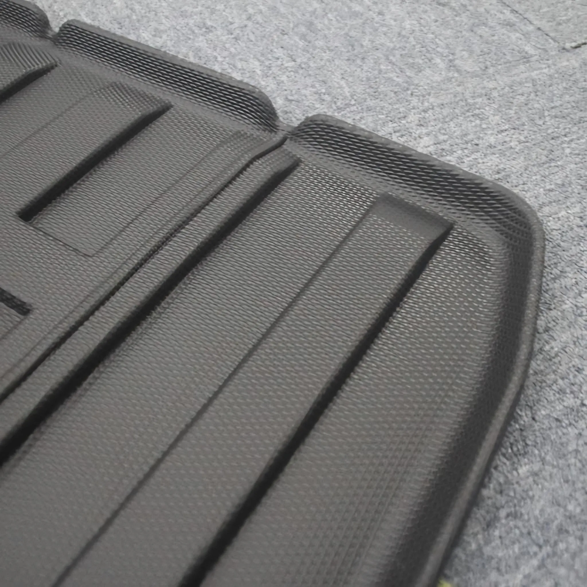 All Weather Front Rear Trunk Mats for Tesla Cybertruck