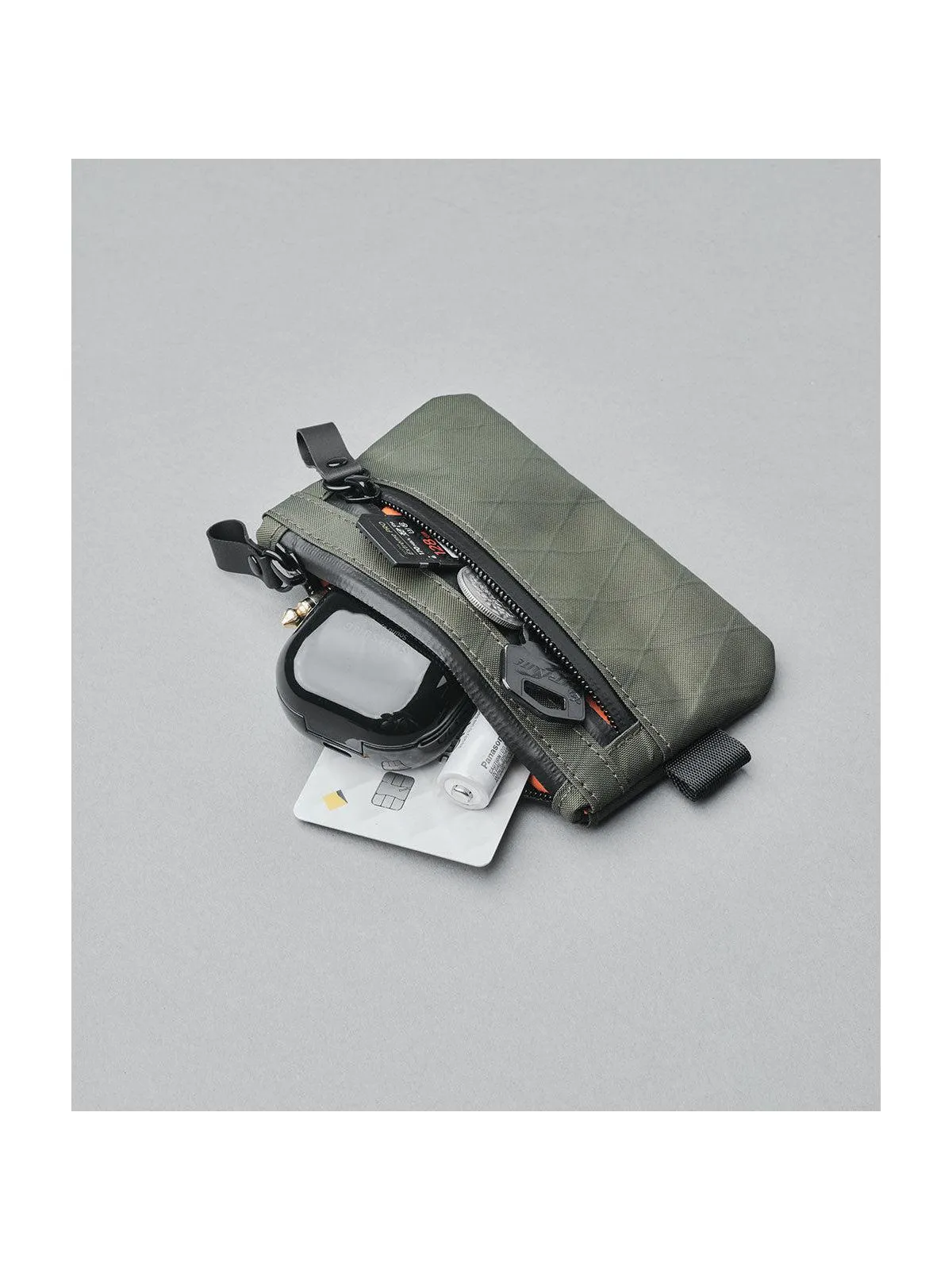 Alpaka Zip Pouch Forest Green