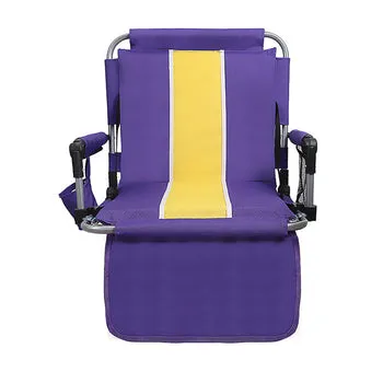 ALPHA CAMP Bleacher Chairs Folding Stadium Seat