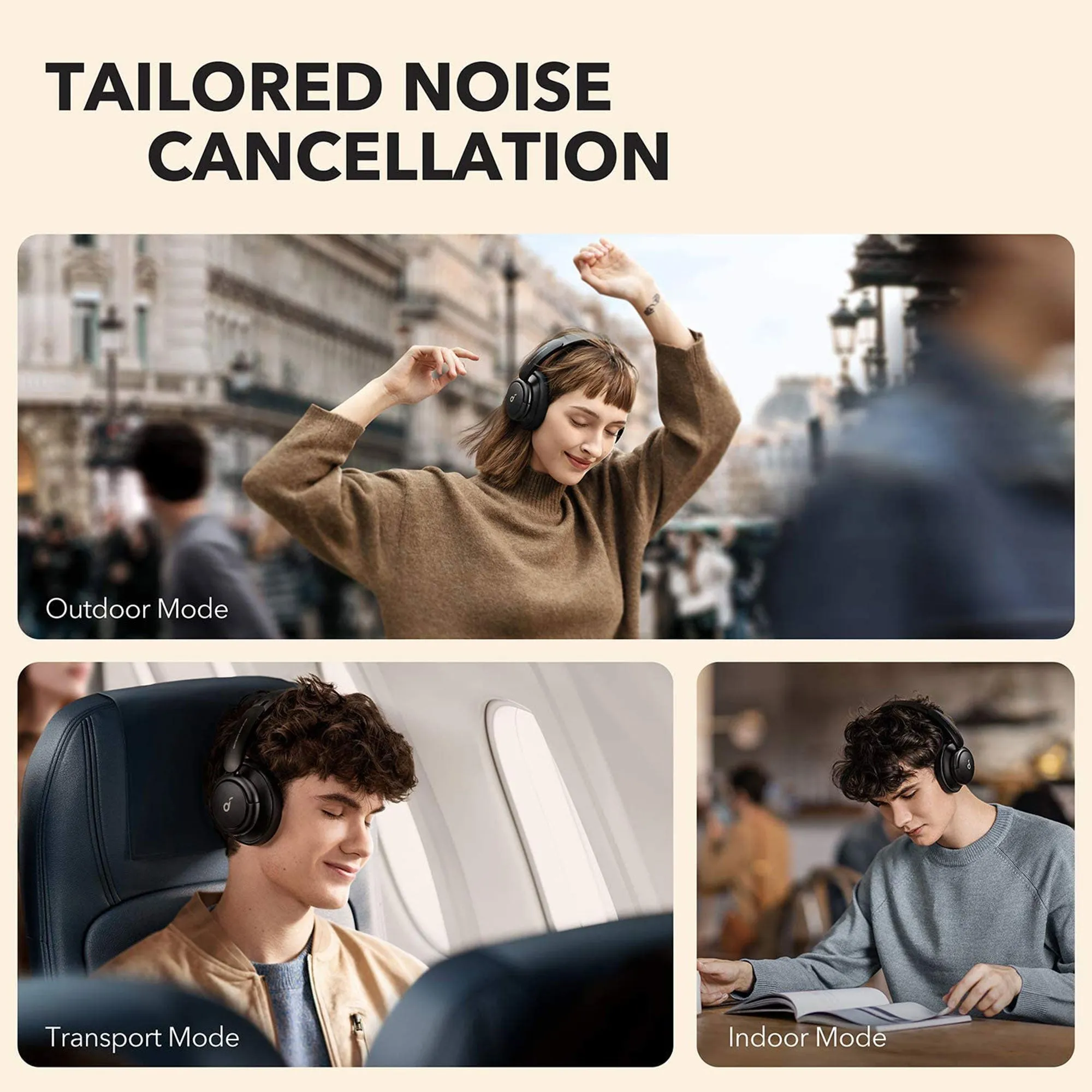 ANKER SOUNDCORE LIFE TUNE MULTI-MODE NOISE CANCELLATION