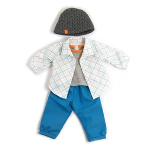 Baby Doll Clothes - Mild Weather Blue Set, 15"