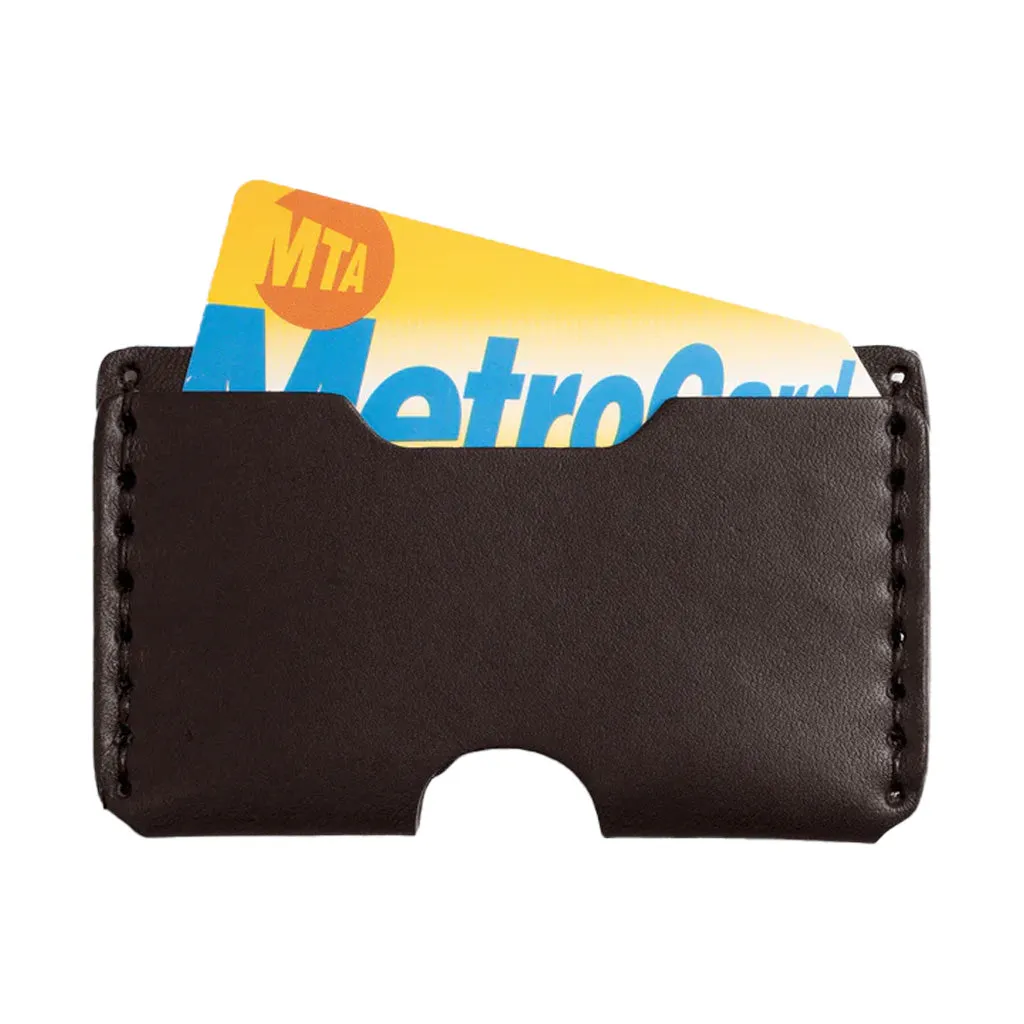 Billykirk - Slim Card Case - Dark Brown