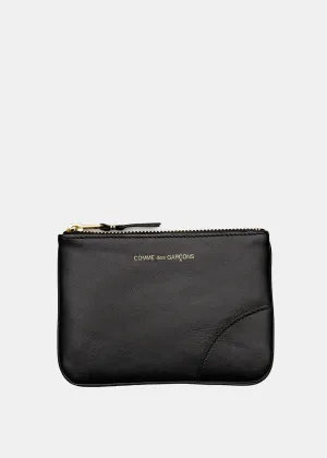 Black Classic Zip Card Wallet