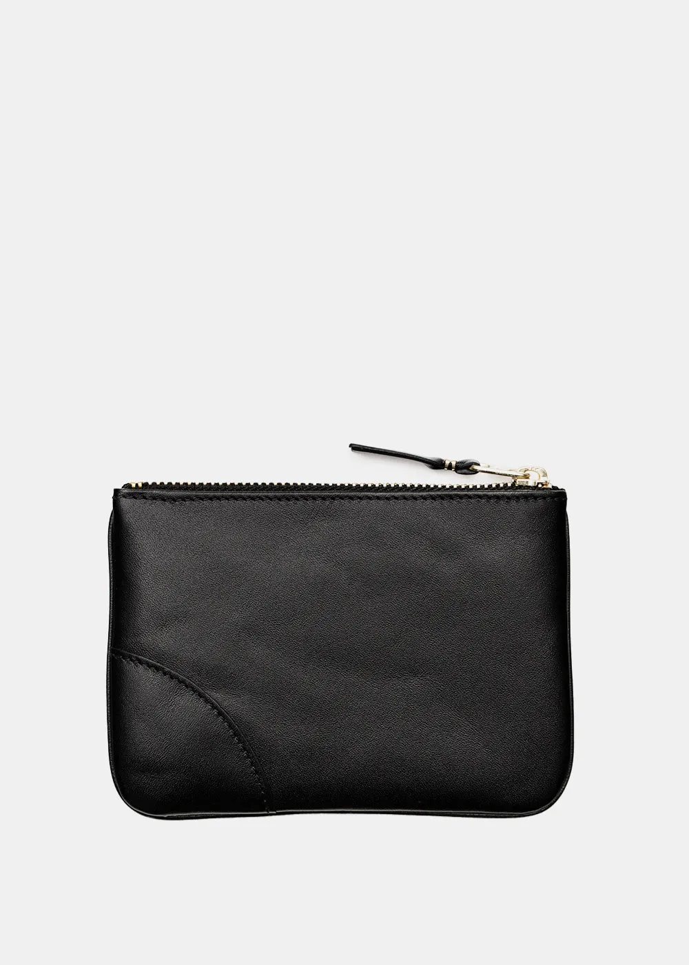 Black Classic Zip Card Wallet