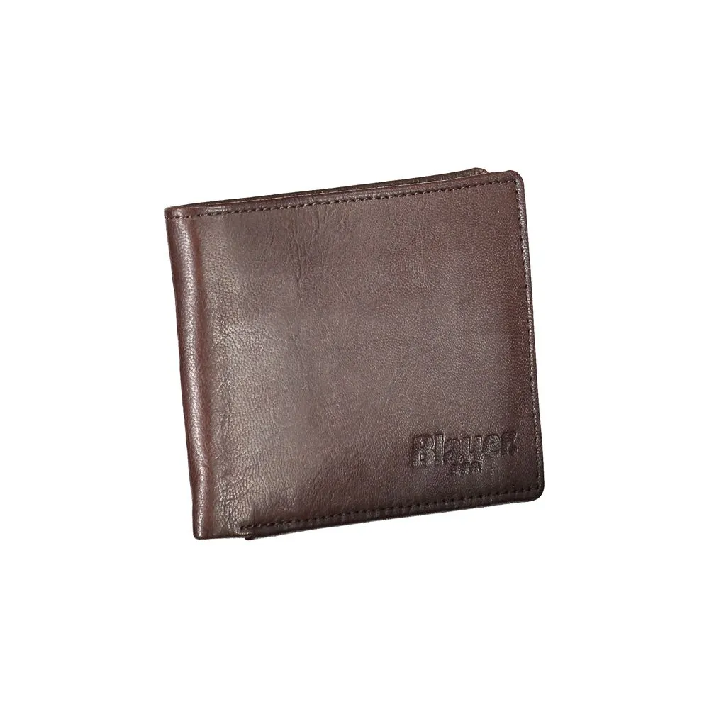 Blauer Elegant Leather Bi-Fold Men's Wallet