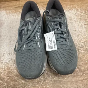 Brooks Ghost 14 - Running Shoes - MSRP $180: Gray/White/Dark Gray-unisex-9.5