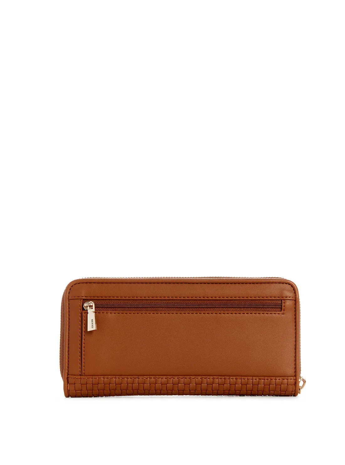 Brown Etel Large Zip Around Wallet