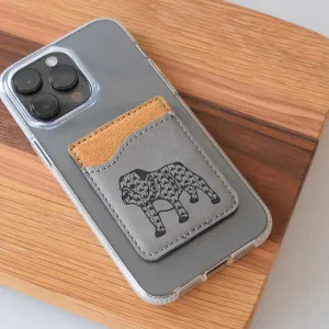 Bulldog Leather Phone Wallet