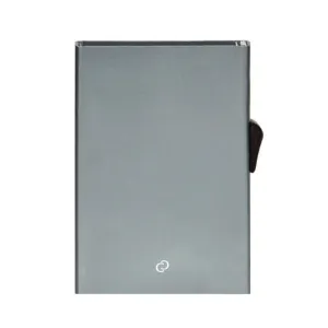 C-Secure Slim Aluminum Card Holder - Platinium