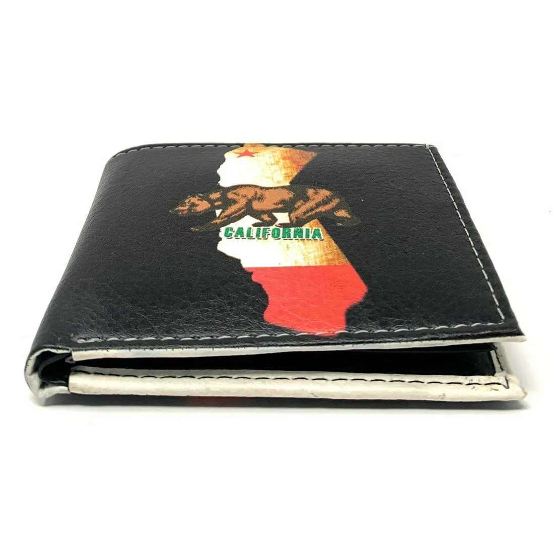 California Cali Bear Bifold Wallets In Gift Box Mens Womens Kids