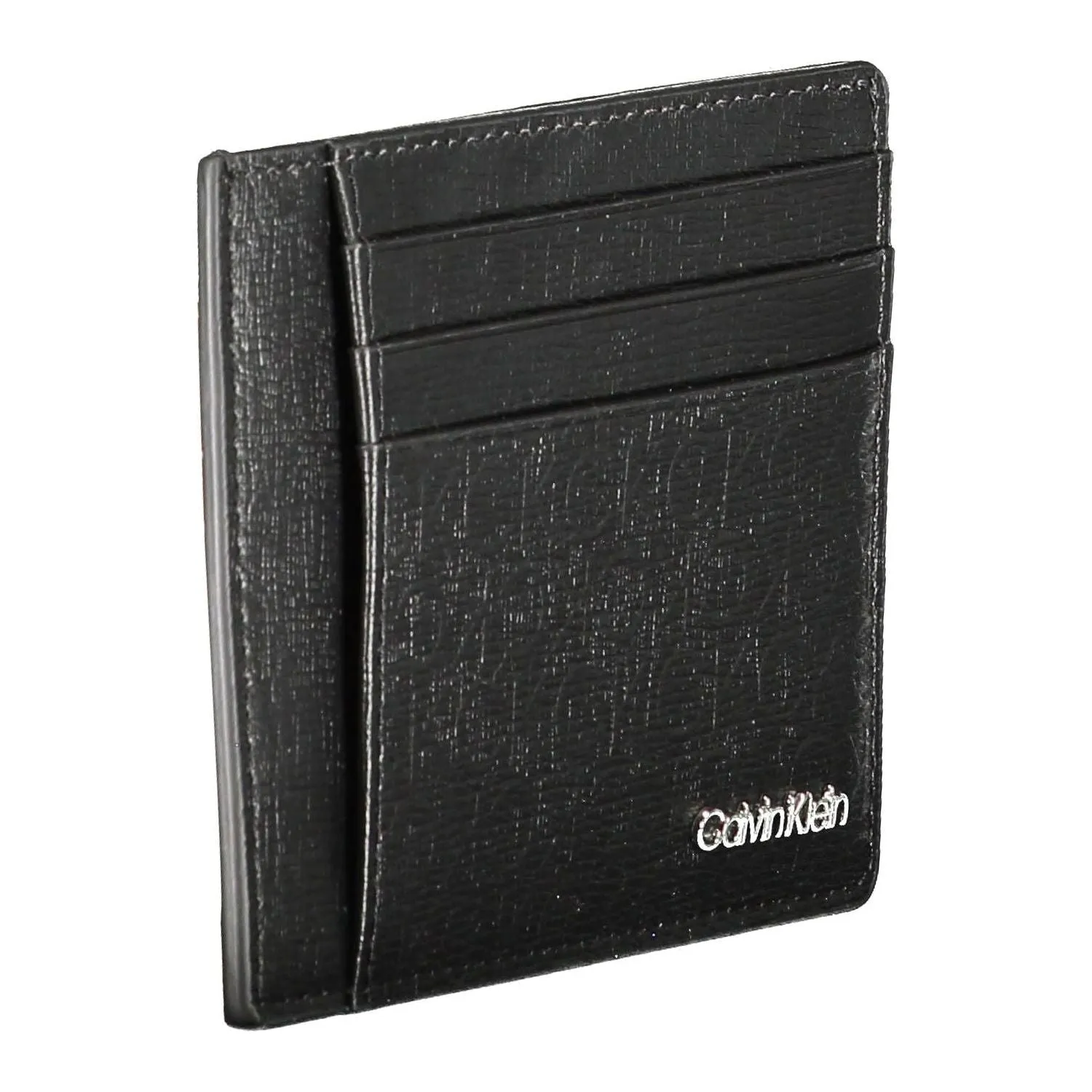 Calvin Klein Black Polyester Men Wallet