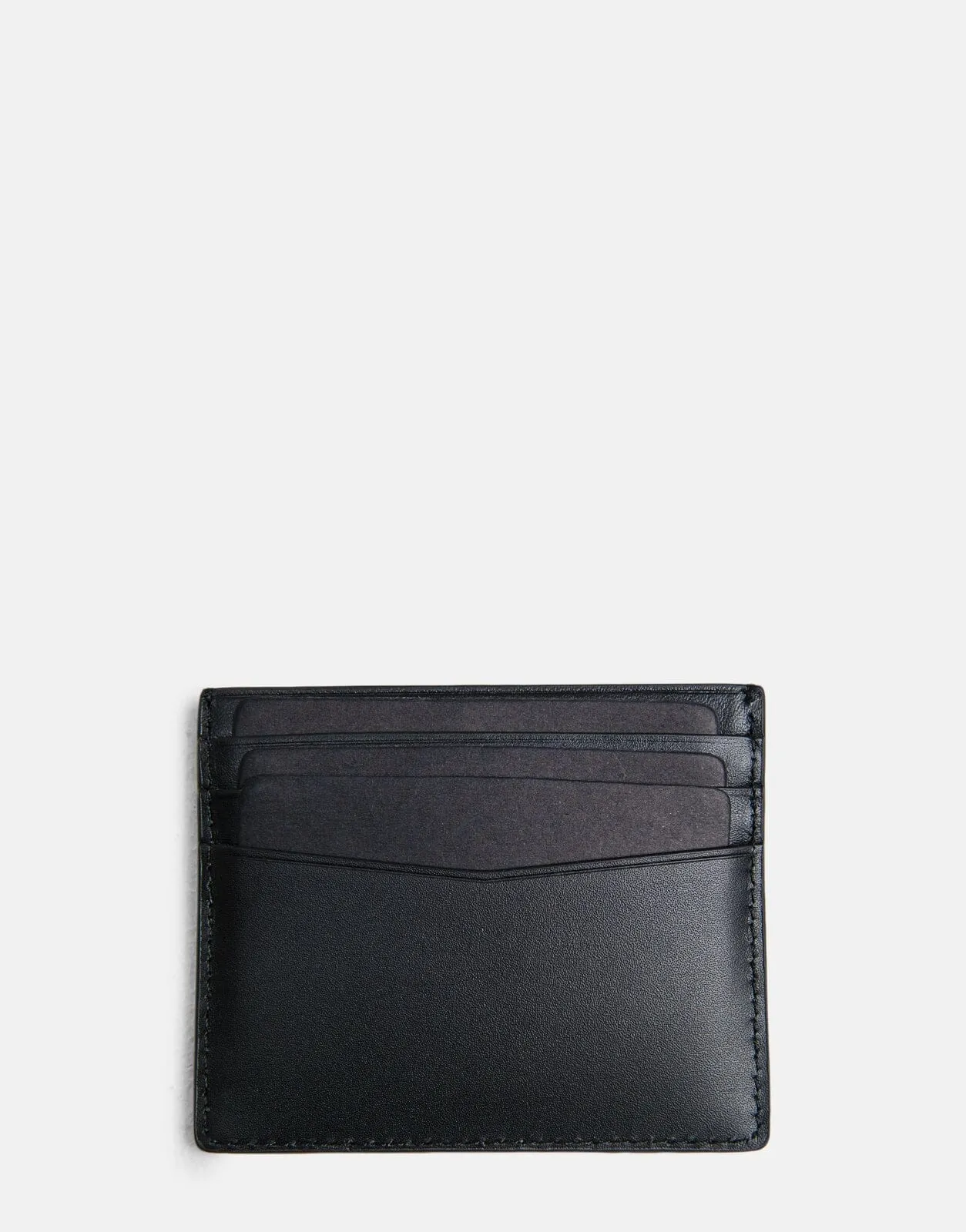 Calvin Klein Monogram Soft Black Card Holder