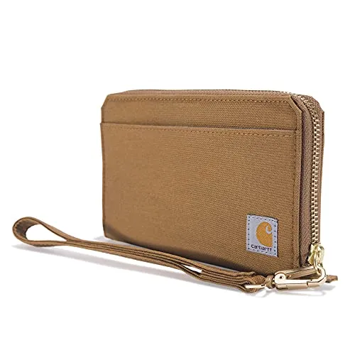 Carhartt B0000246 Women's Casual Canvas Lay Flat Clutch Wallets For Women