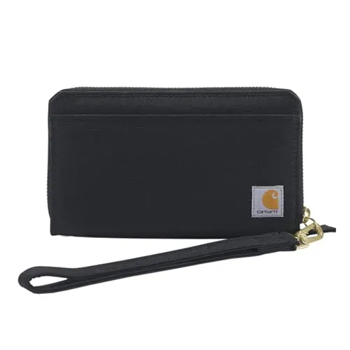 Carhartt B0000246 Women's Casual Canvas Lay Flat Clutch Wallets For Women