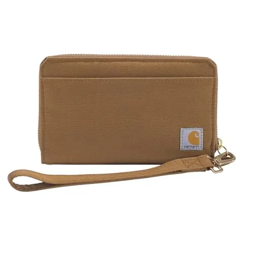 Carhartt B0000246 Women's Casual Canvas Lay Flat Clutch Wallets For Women