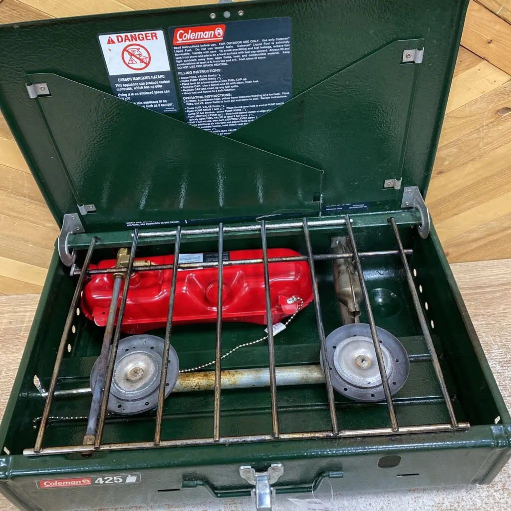 Coleman - 425 2-Burner Camping Stove - MSRP $300: Green--