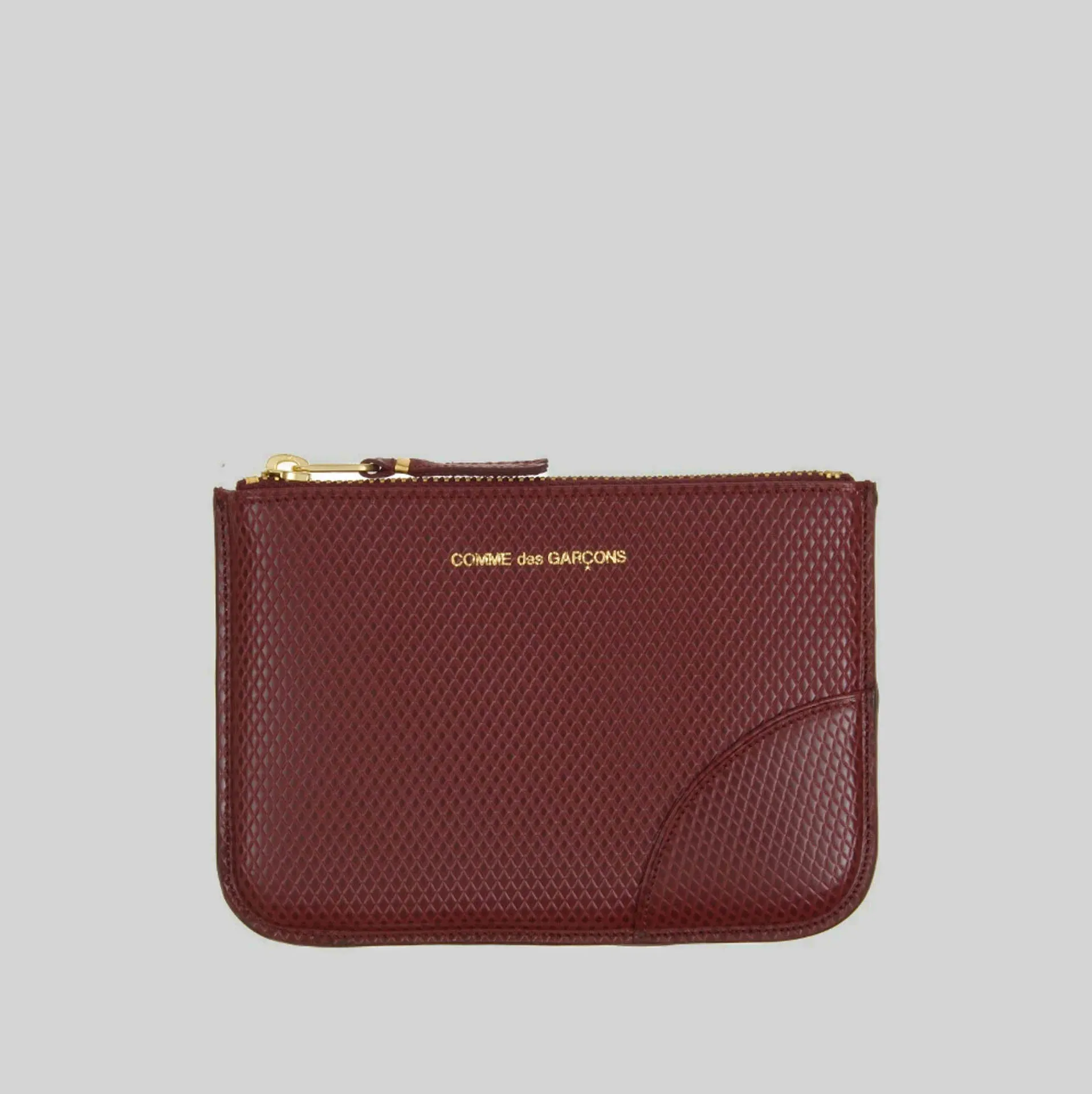 COMME DES GARCONS WALLET SA8100 LUXURY GROUP BURGUNDY