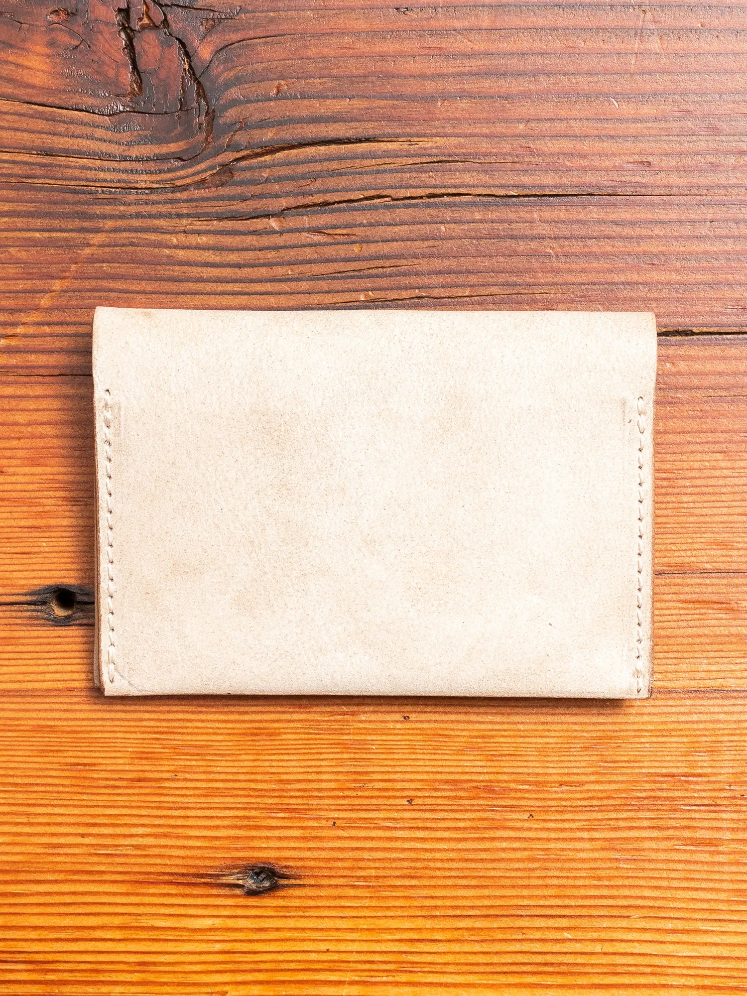 Compact Card Case in Ivory