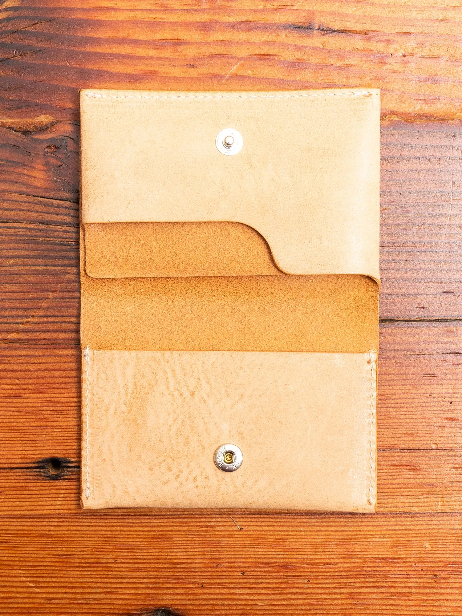 Compact Card Case in Natural