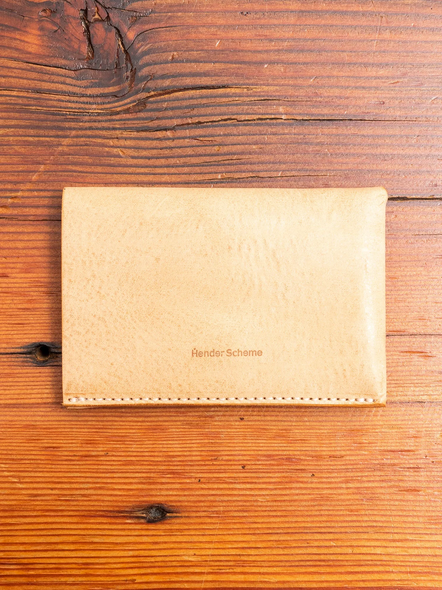 Compact Card Case in Natural