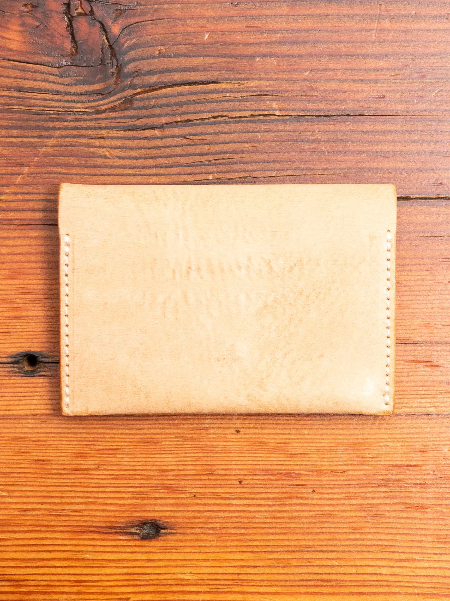 Compact Card Case in Natural