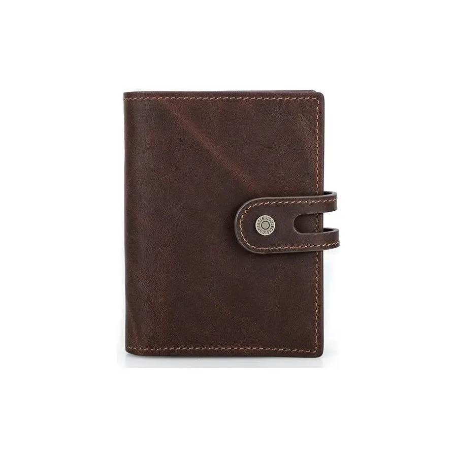 CowLuxe Short Leather Men's Wallet