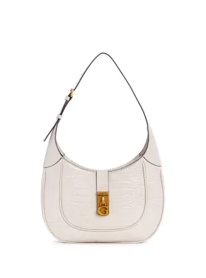 Cream Logo Maimie Hobo Bag