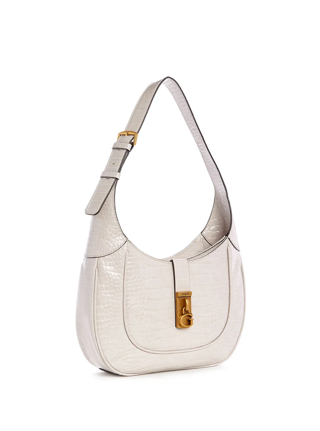 Cream Logo Maimie Hobo Bag