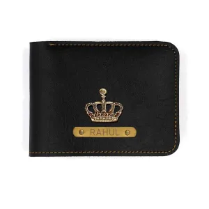 Customized Wallets With Name & Charm for Men - King