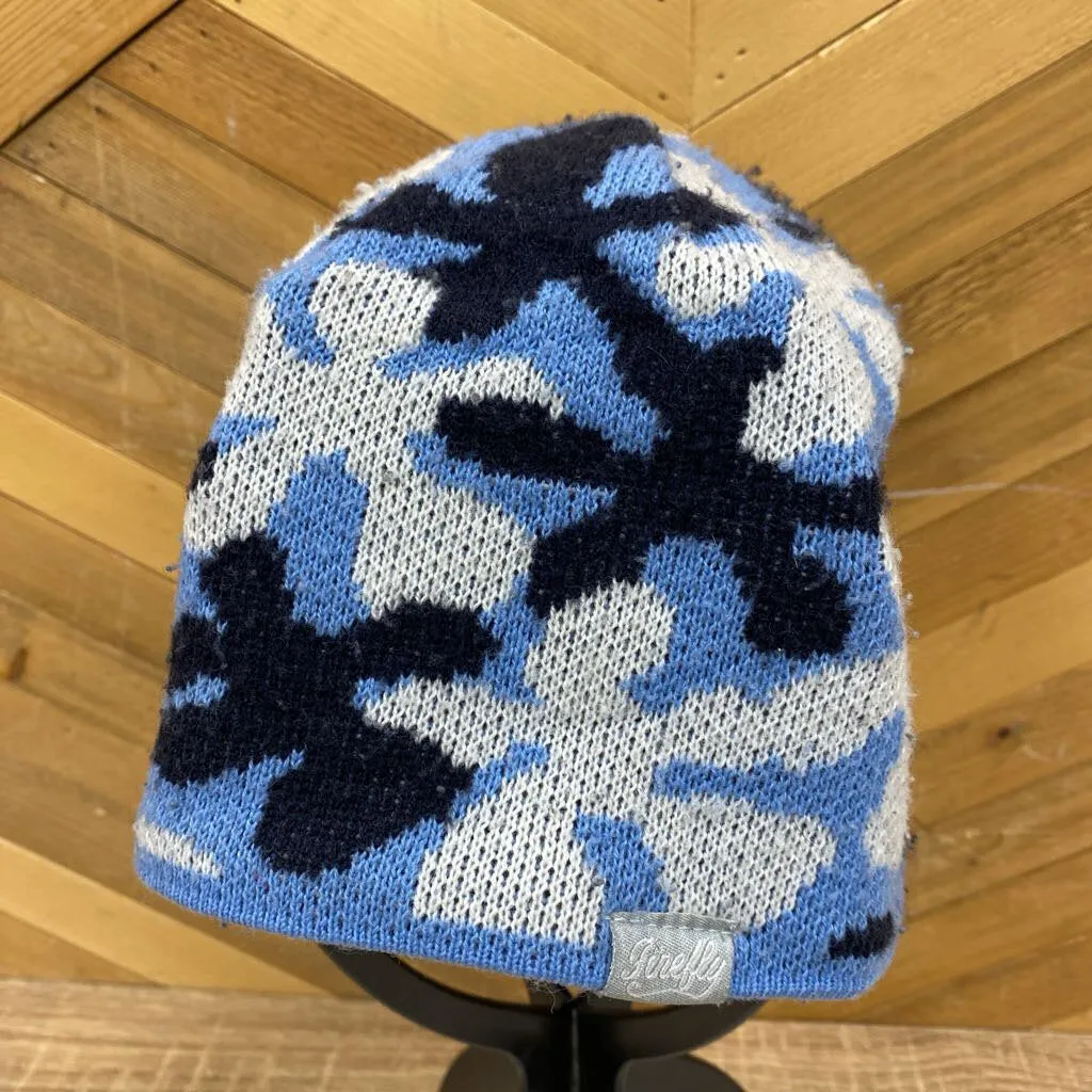 Firefly - Fleece-Lined Toque: Blue/Black/White-unisex-OS