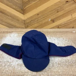 Fleece lined hat - MSRP $: Navy/Purple-unisex-