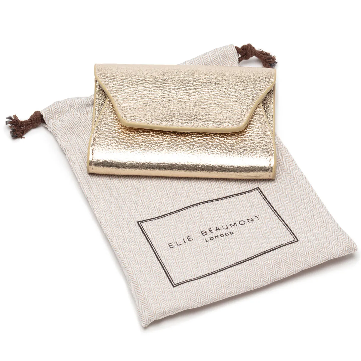 Folding Wallet Cardholder Gold