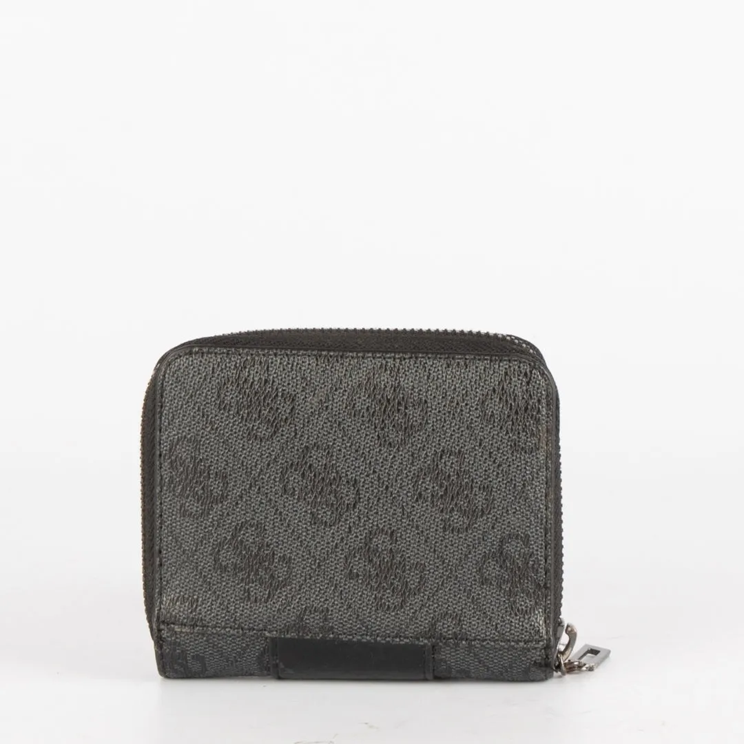 Guess Logo City Small Zip Around Wallet