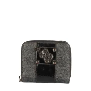 Guess Logo City Small Zip Around Wallet