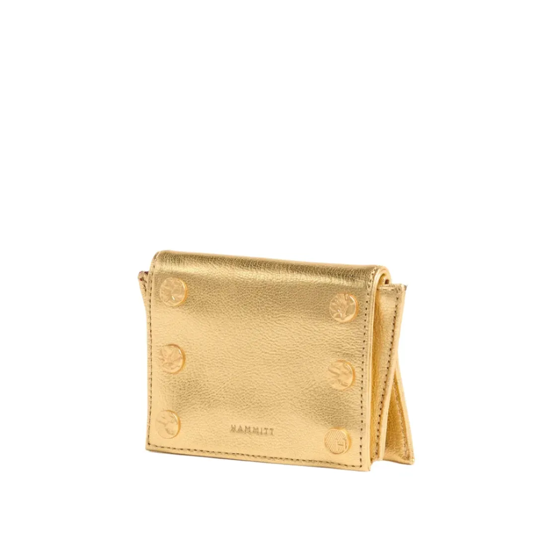 Hammitt Allen Wallet - Gala Gold/Brushed Gold Hammered