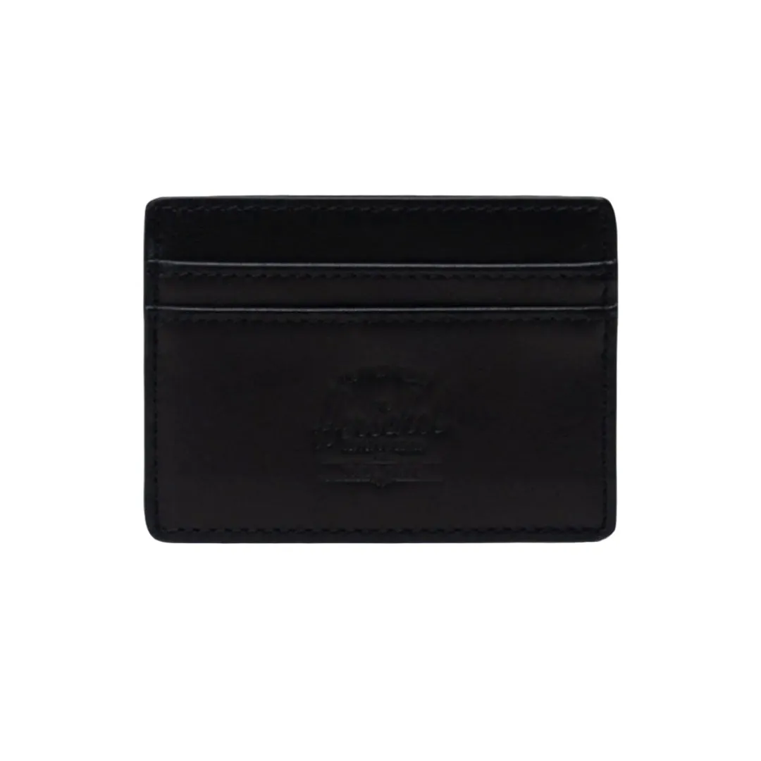 Herschel Charlie Cardholder Leather Black