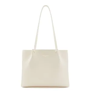 Honoré Nata cream leather shopper calfskin leather