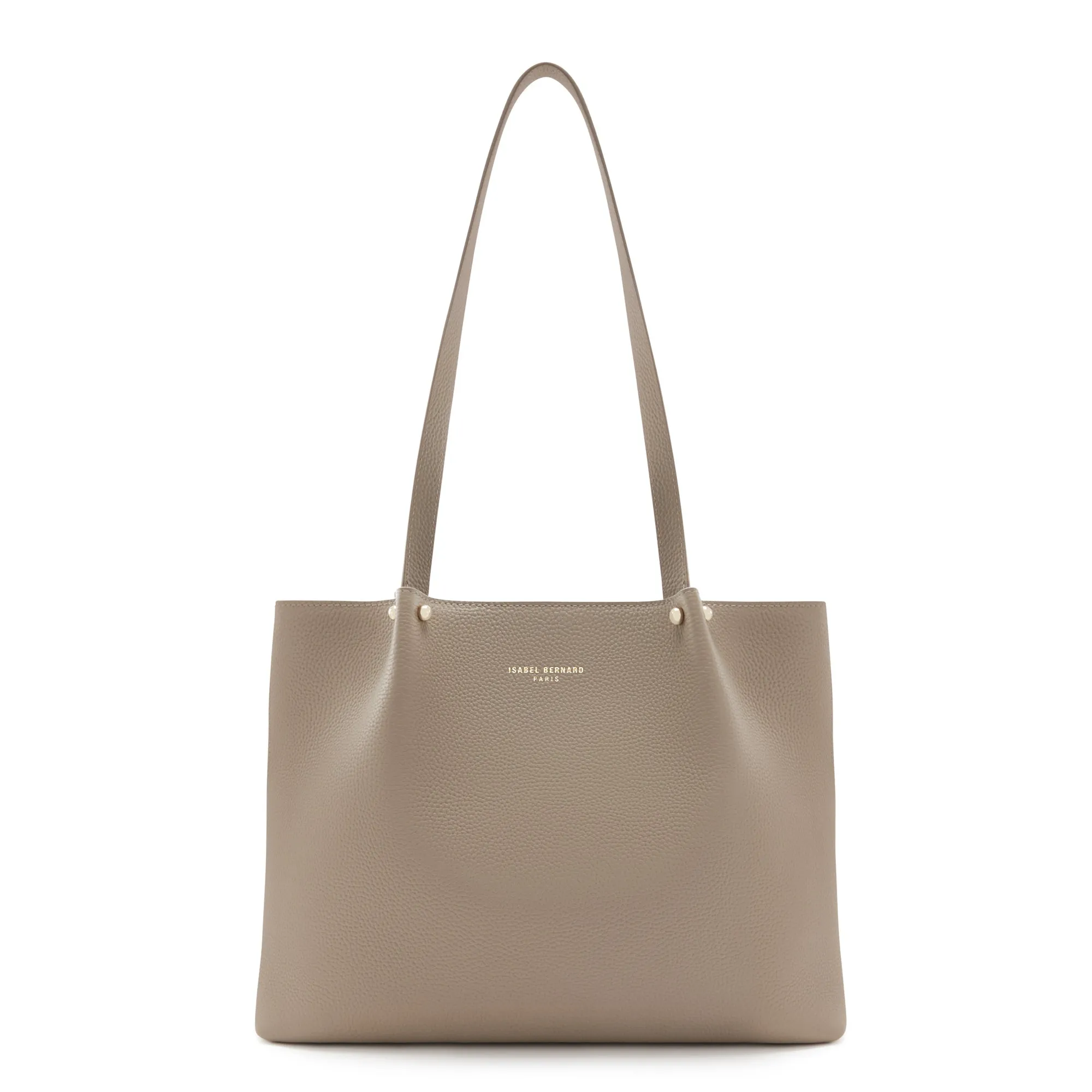 Honoré Nata taupe leather shopper calfskin leather