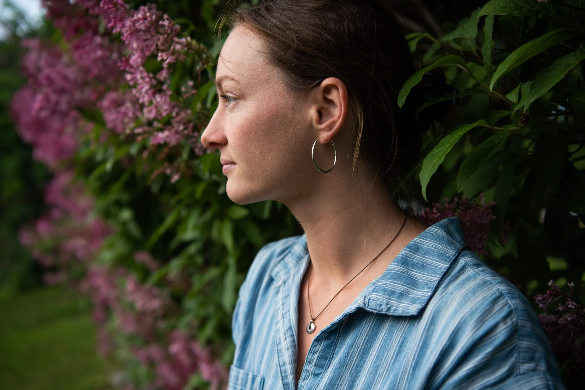 In The Flow Necklace - Silver