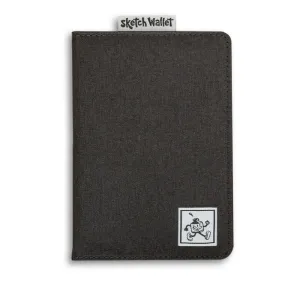 Inky's Original Canvas Sketch Wallet - Black