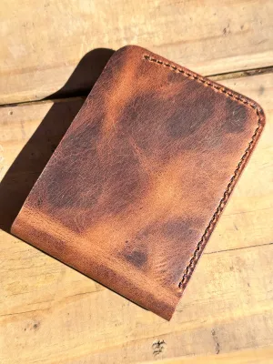 Leather bifold wallet