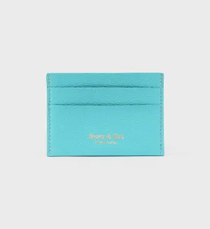 Leather Card Holder - Paradise/Gold