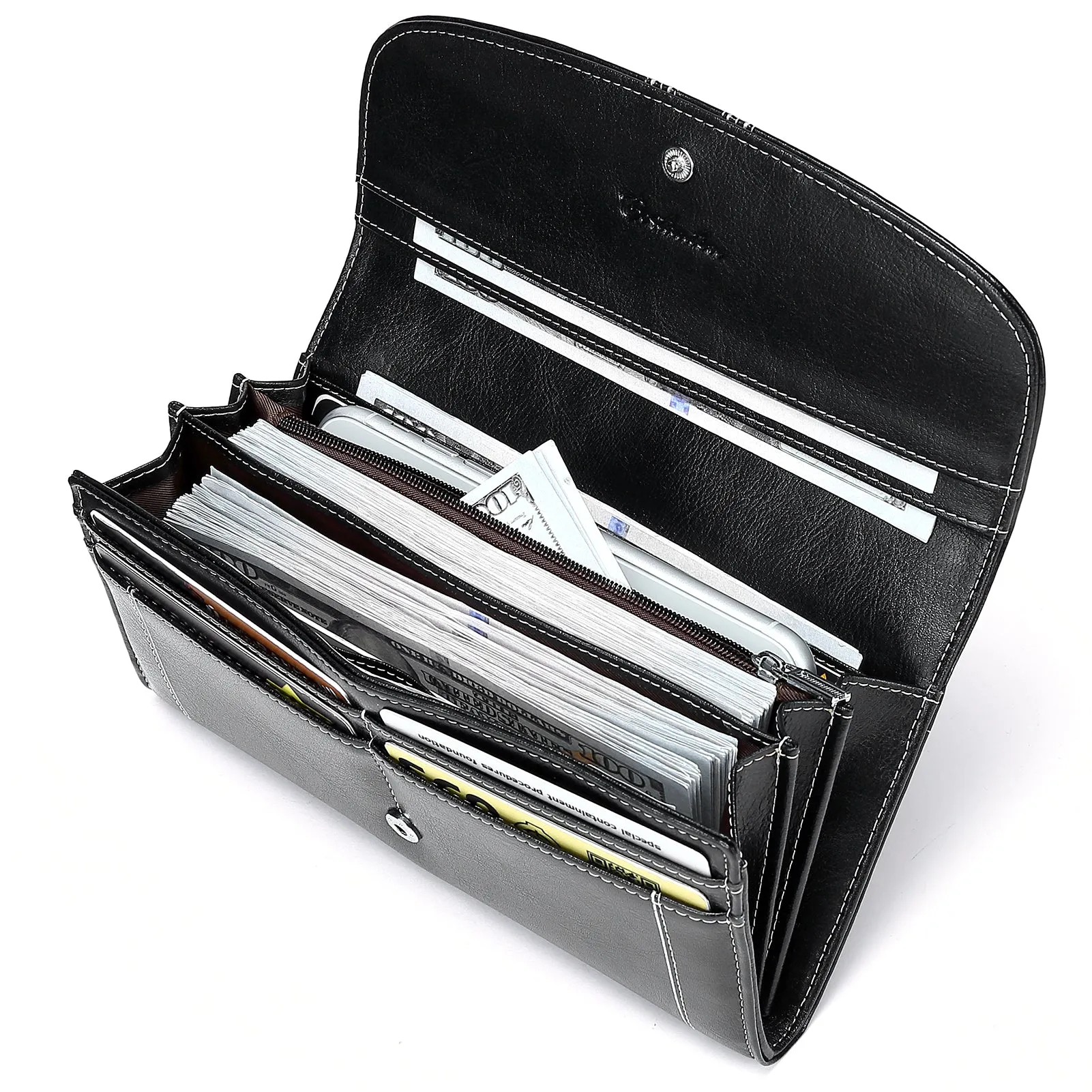 Lomy Designer Checkbook Wallet For Lawyers — Professional Elite