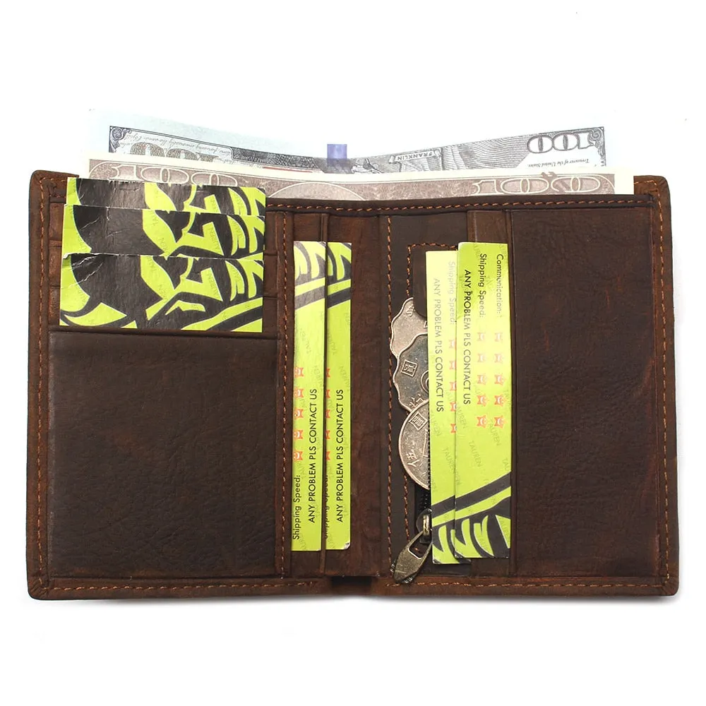 Luxury CrocTail Leather Wallet