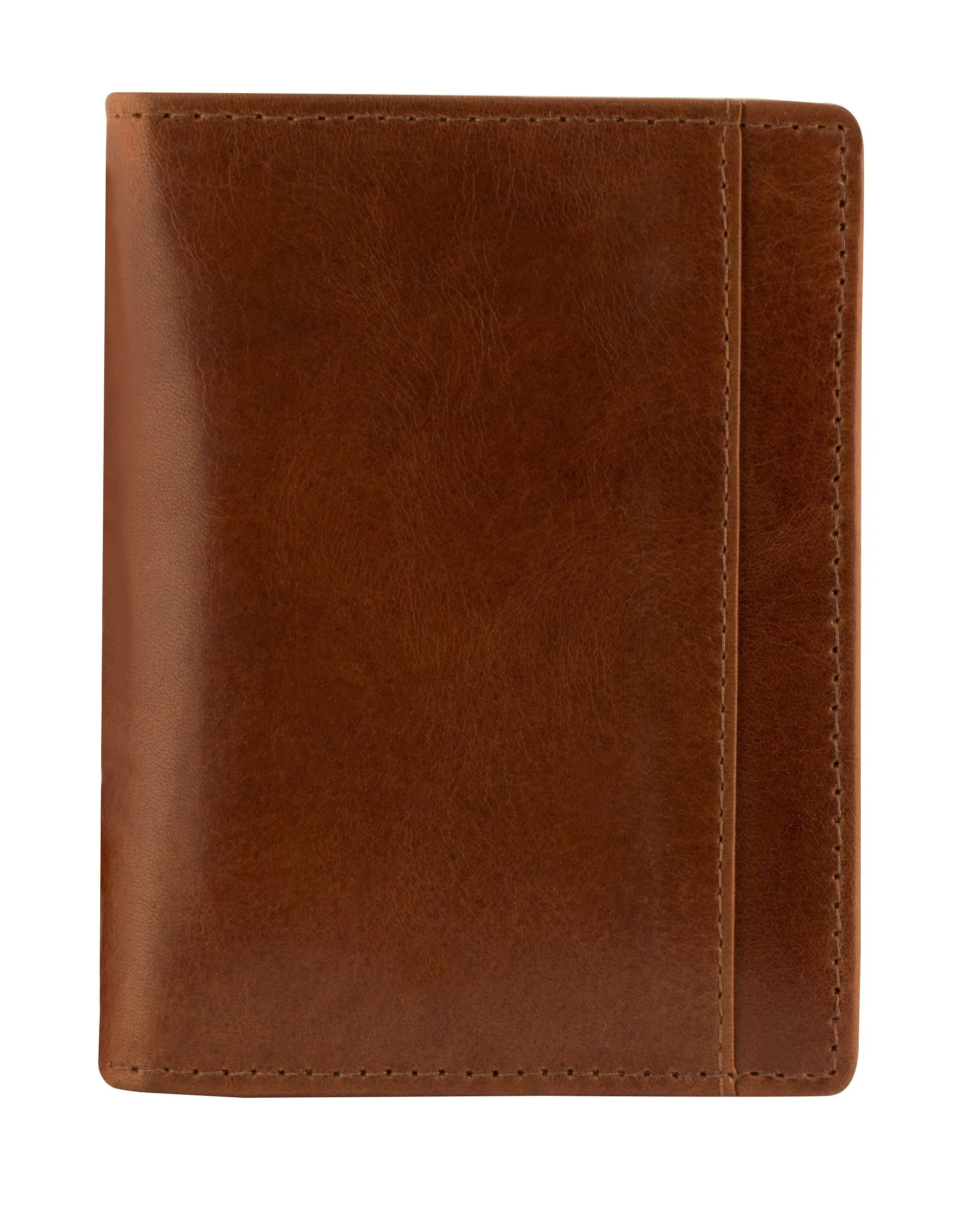 Mancini CASABLANCA Collection Men’s Unique Vertical Wing Wallet (RFID Secure)