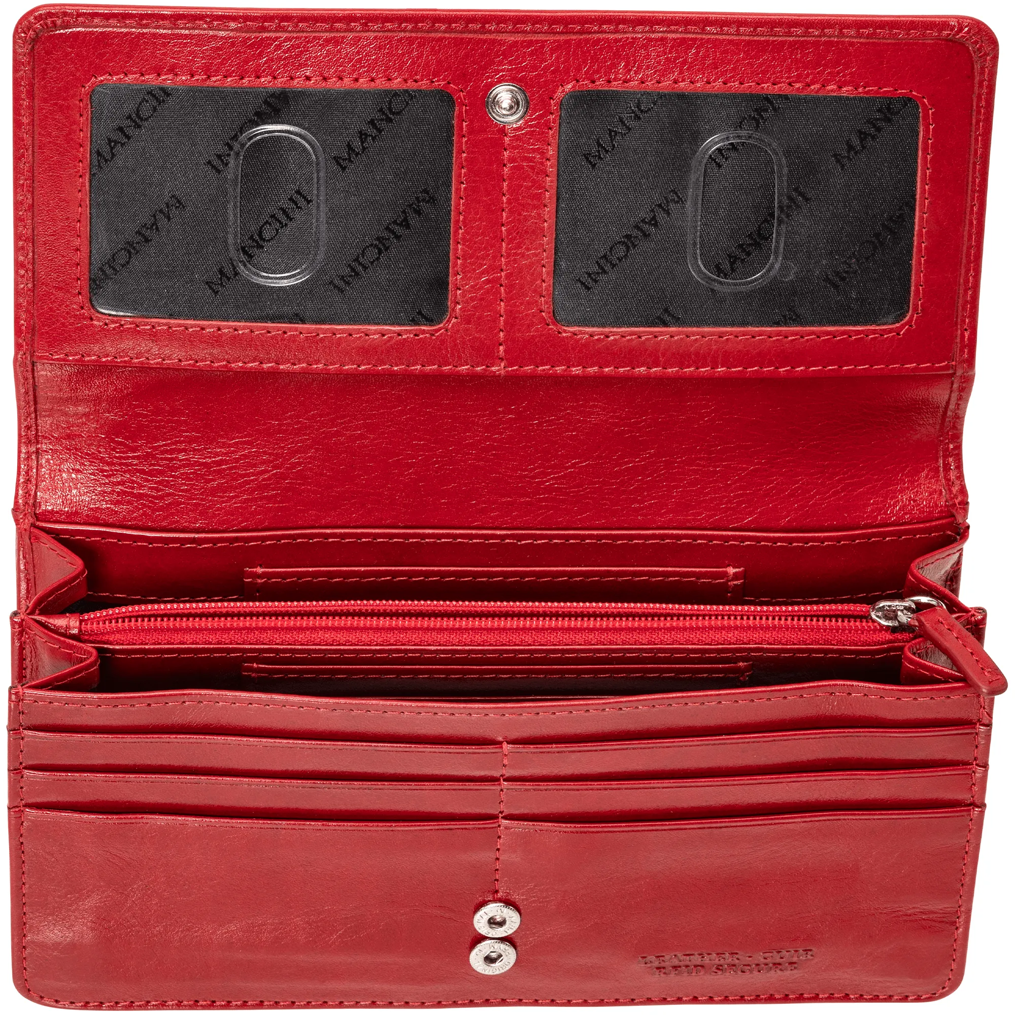 Mancini EQUESTRIAN-2 Ladies' RFID Secure Clutch Wallet